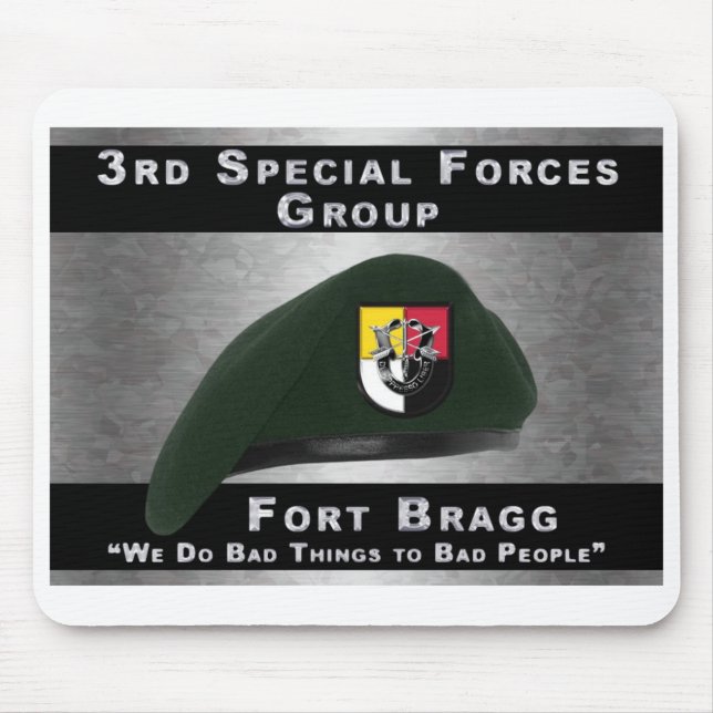 3rd Special Forces Group Geschenk-Mauspad Mousepad (Vorne)