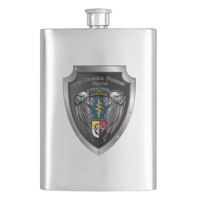 3rd Special Operations Group Airborne Flachmann (Vorderseite)