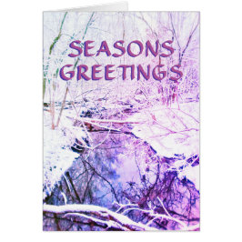 3WINTER-TREIBER-SAISONEN-GREETINGKARTE