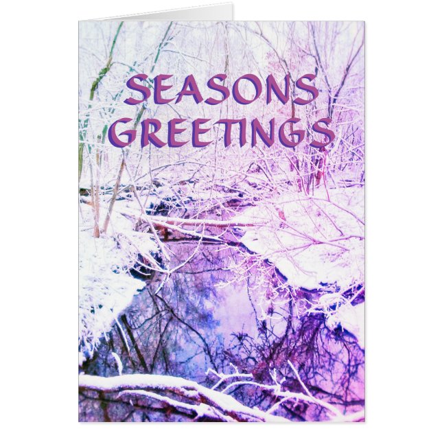 3WINTER-TREIBER-SAISONEN-GREETINGKARTE (Vorne)