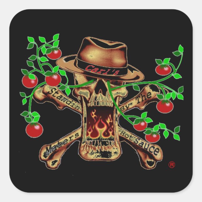 3x3 Zoll Aufkleber (Vorderseite)