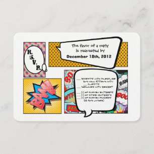 3x5 R.S.V.P. RSVP Karte