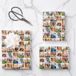3x Blätter 10 weißes Papier mit Fotovorlage