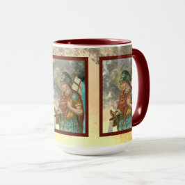 3xSt. Florian mit Eimer (Rauch; M 019) 15 oz. Tasse