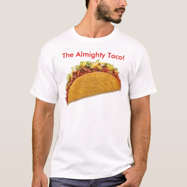 3zalora_., der allmächtige Taco! T-Shirt (Vorderseite)