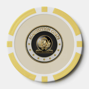 [400] Acquisition Corps (AAC) Regimentsinsignien Pokerchips