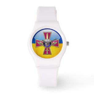 [400] Emblem der ukrainischen Luftwaffe Armbanduhr