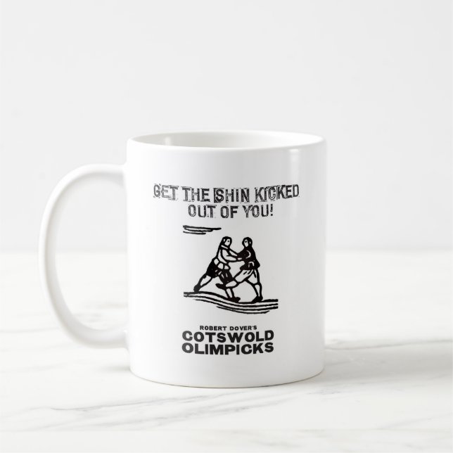 400 Jahre des Cotswold Olimpicks Tasse (Links)