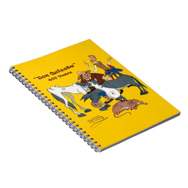400 Jahre Don Quichote @QUIXOTEdotTV Notizblock (Rechte Seite)