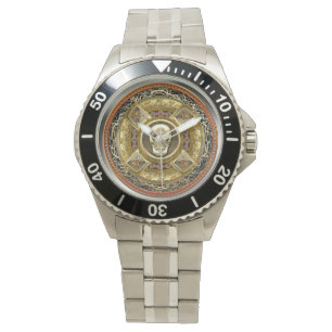 [400] Mictlantecuhtli - Aztec-Todesgott Armbanduhr