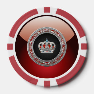 [400] Prinz-Prinzessin König-Königin Crown Pokerchips