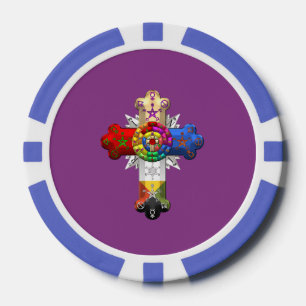 [400] Rosy Cross (Rose Croix) Pokerchips