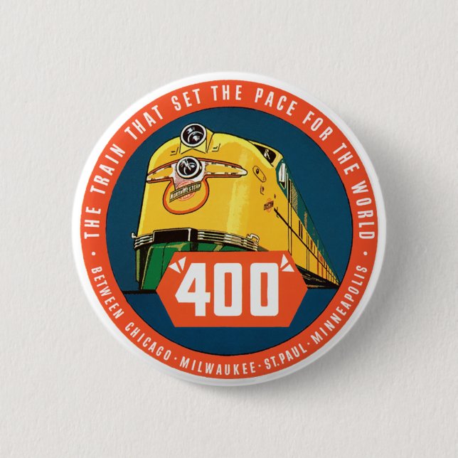 400Train Button (Vorderseite)