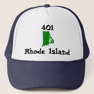401, Gebietscode der Insel Rhode Truckerkappe