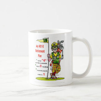 401kgolfer, meine 401 KRetirementPlan Kaffeetasse