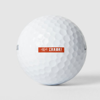 404 Fehler Golfball