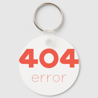 404 Fehler Schlüsselanhänger