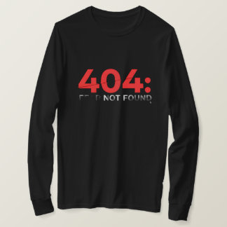 404: Fürchte nicht, dass die retro Glitch gefunden T-Shirt
