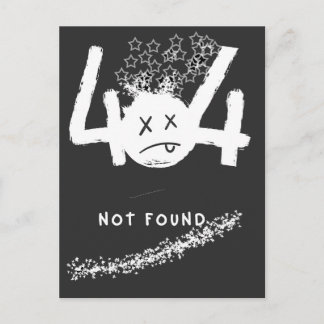 404 KEINE VERBINDUNG POSTKARTE