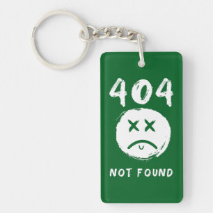 404 nicht gefunden schlüsselanhänger