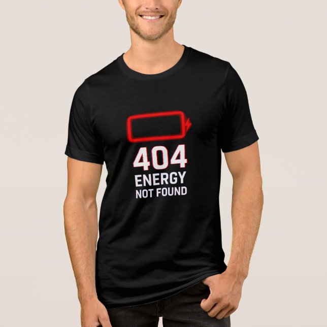 404 Shirt "Tri-Blend" wurde nicht gefunden (Vorderseite)