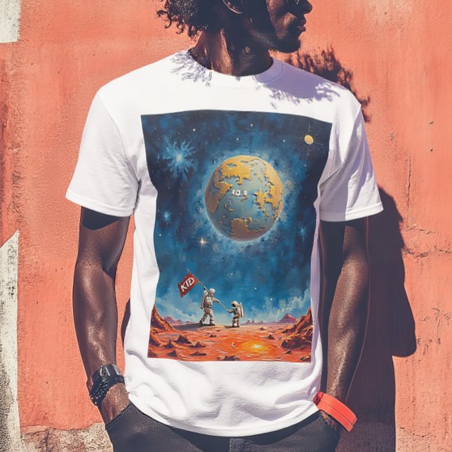 404 T-Shirt Astronaut Galaxy (Von Creator hochgeladen)