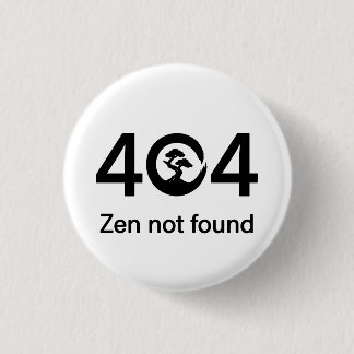 404 - Zen nicht gefunden Button