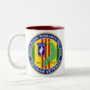 404th RRD-A 2 - ASA Vietnam Zweifarbige Tasse