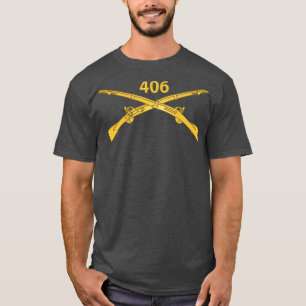 406. Infanterie-Regiment mit Zweigstelle Txt X T-Shirt
