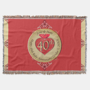 40./15. Ruby Red Decke