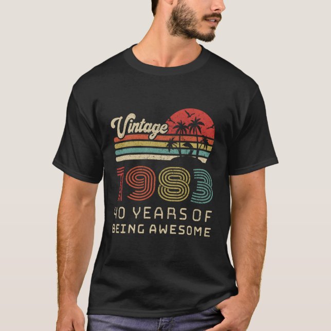 40.1983 40. T-Shirt (Vorderseite)
