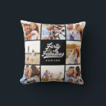 40 aussehen wie gut schwarzes Foto Geburtstag thro Kissen<br><div class="desc">Feiern Sie Ihren 40. Geburtstag stilvoll mit diesem schwarzen und goldenen Effekt 40. Geburtstag. Modernes Design mit Skripttext und fett formatierter Grafik. Ändern Sie die Farbe,  um sie anzupassen. Teil einer Sammlung.</div>