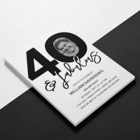 40 & Fabulous Foto 40. Geburtstagsfeier Einladung