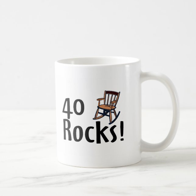 40 Felsen Kaffeetasse (Rechts)