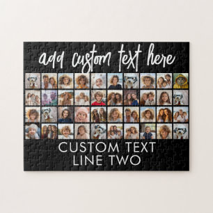 40 FotoCollage - 4 Reihen 10 Spalten - Skriptname Puzzle