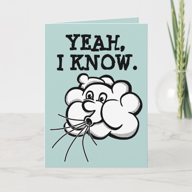 40. GEBURTSTAG, 40 BLOWS FUNNY CARDS KARTE (Vorderseite)