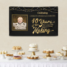 40. Geburtstag | 40 JAHRE IN DER MAKING Edit Color