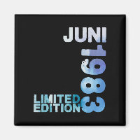 40. Geburtstag 40 Jahre limitierte Ausgabe Juni 19