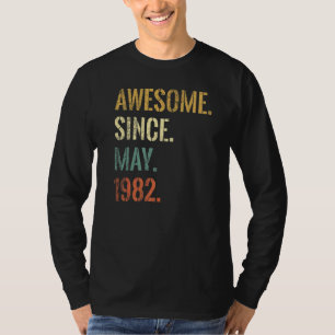 40. Geburtstag 40 Jahre Phantastisch seit Mai 1982 T-Shirt