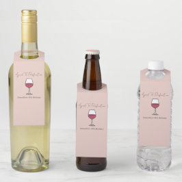 40. Geburtstag bis zur Perfektion Wein Flaschenanhänger