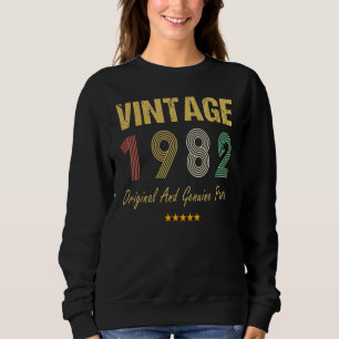 40. Geburtstag Cooles Vintages Original und Origin Sweatshirt