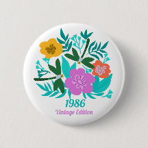 40. Geburtstag farbenfrohe moderne florale elegant