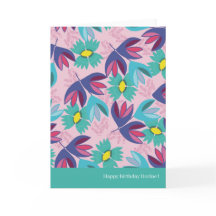 40. Geburtstag florgrün moderne Crocus feminin