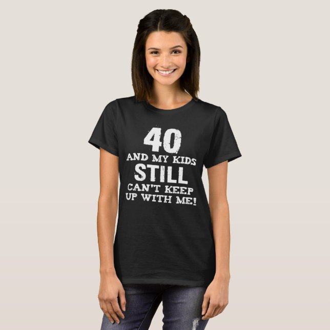 40. Geburtstag für Eltern T-Shirt (Vorne ganz)