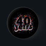 40. Geburtstag Geboren 1980 Limited Edition Gesche Button<br><div class="desc">40. Geburtstag Geboren 1980 Limited Edition Geschenke 40 Jahre</div>