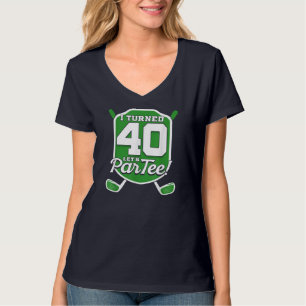 40. Geburtstag Golfer Golfing 40 Tage Golf Player T-Shirt