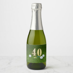 40. Geburtstag Jubiläum Golf mit Tee Golf