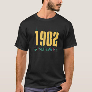40. Geburtstag Ladys Mens 40 Jahre 1982 14 T-Shirt