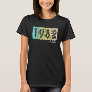 40. Geburtstag Ladys Mens 40 Jahre 1982 20 T-Shirt