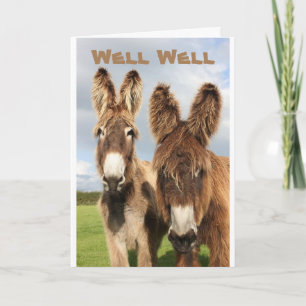 **40. GEBURTSTAG** LASSE IHRE HAARE HERUNTER UND F KARTE